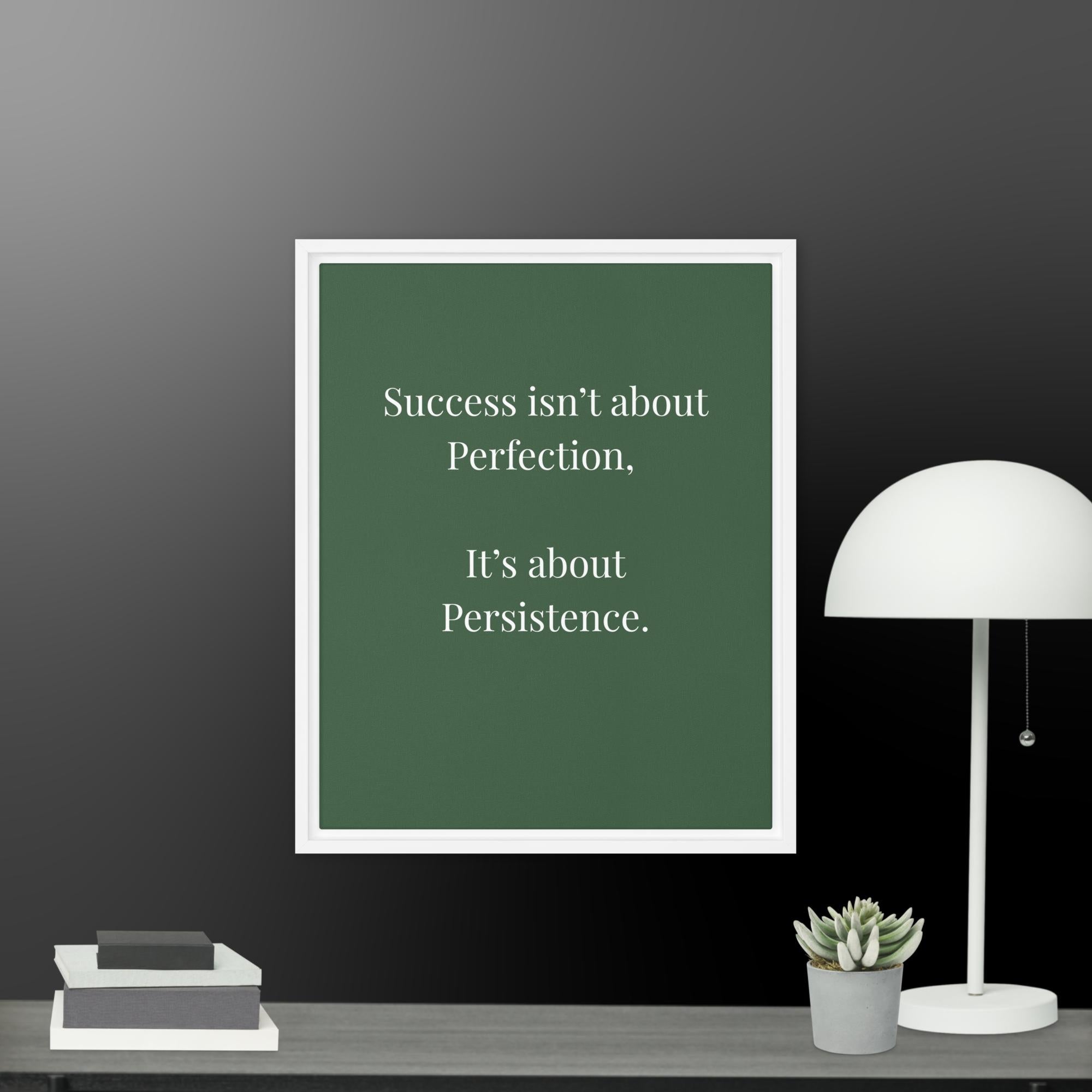 Inspirational golf saying print – wall decor for golfers