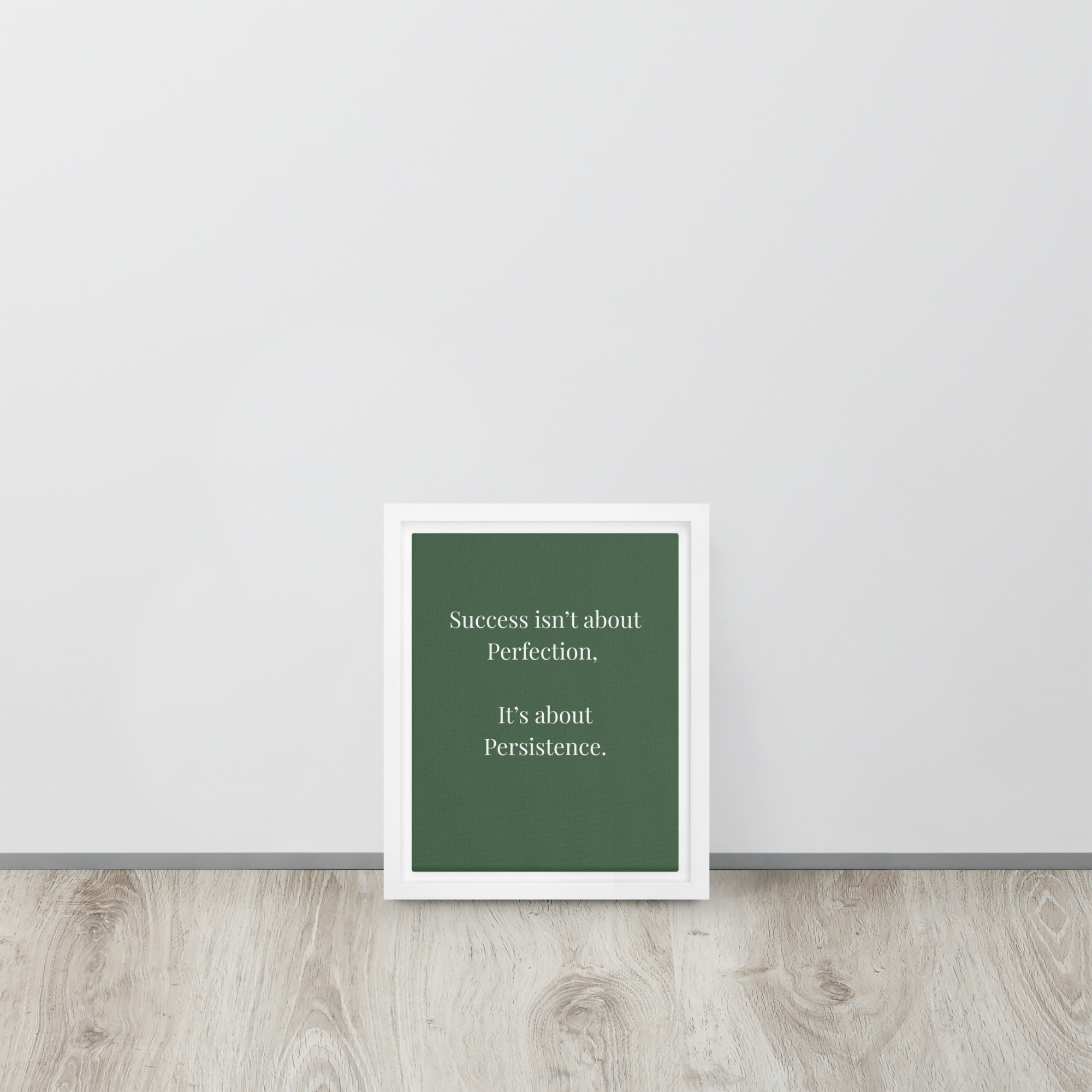 Golf Mom Mindset Quote Canvas 1