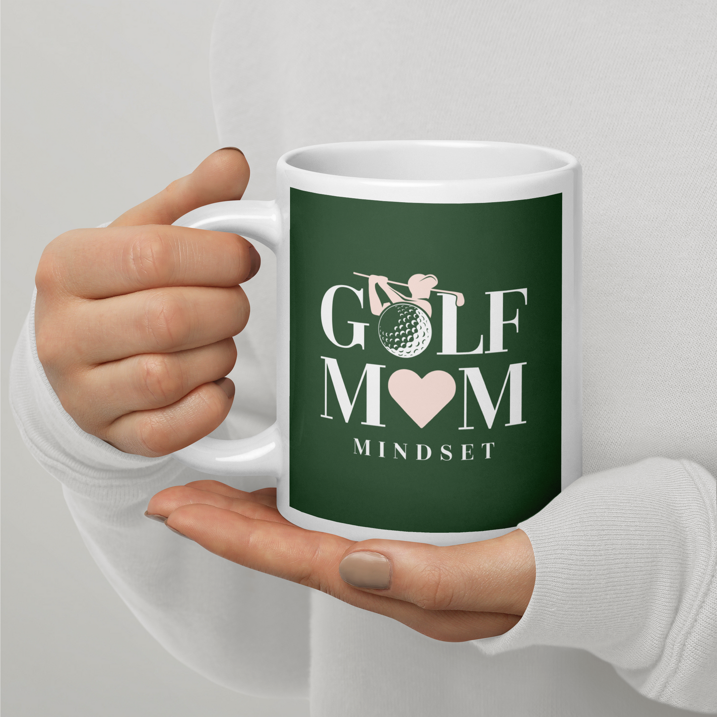 Durable Ceramic Coffee Mug – Perfect Gift for Golf Moms & Golf Lovers